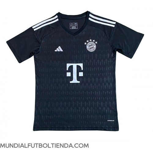 Camiseta Bayern Munich Portero Segunda Equipación Replica 2023-24 mangas cortas